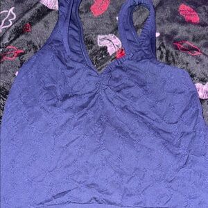 Superchill Seamless Floral Jacquard Bra Top